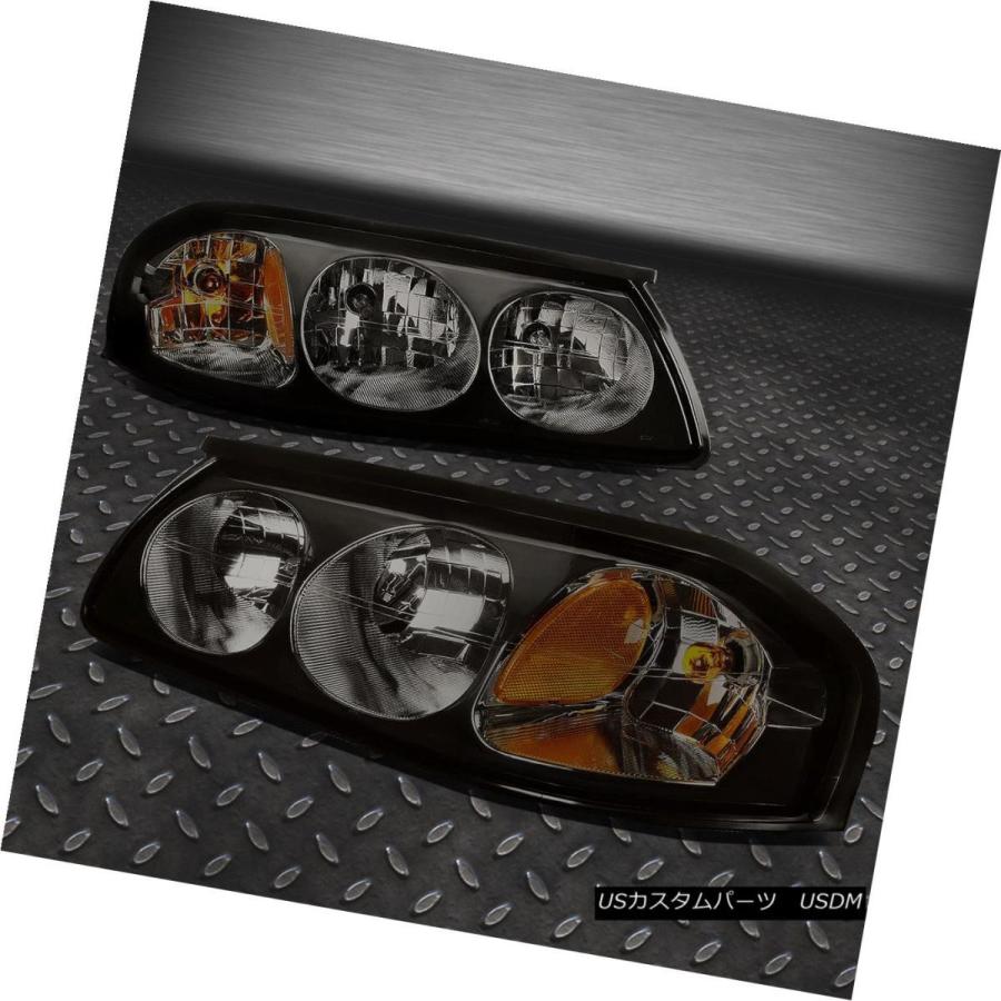 ヘッドライト SMOKED HOUSING HEADLIGHT + AMBE   Rコーナー+ 00000 IMPALA用60の画像
