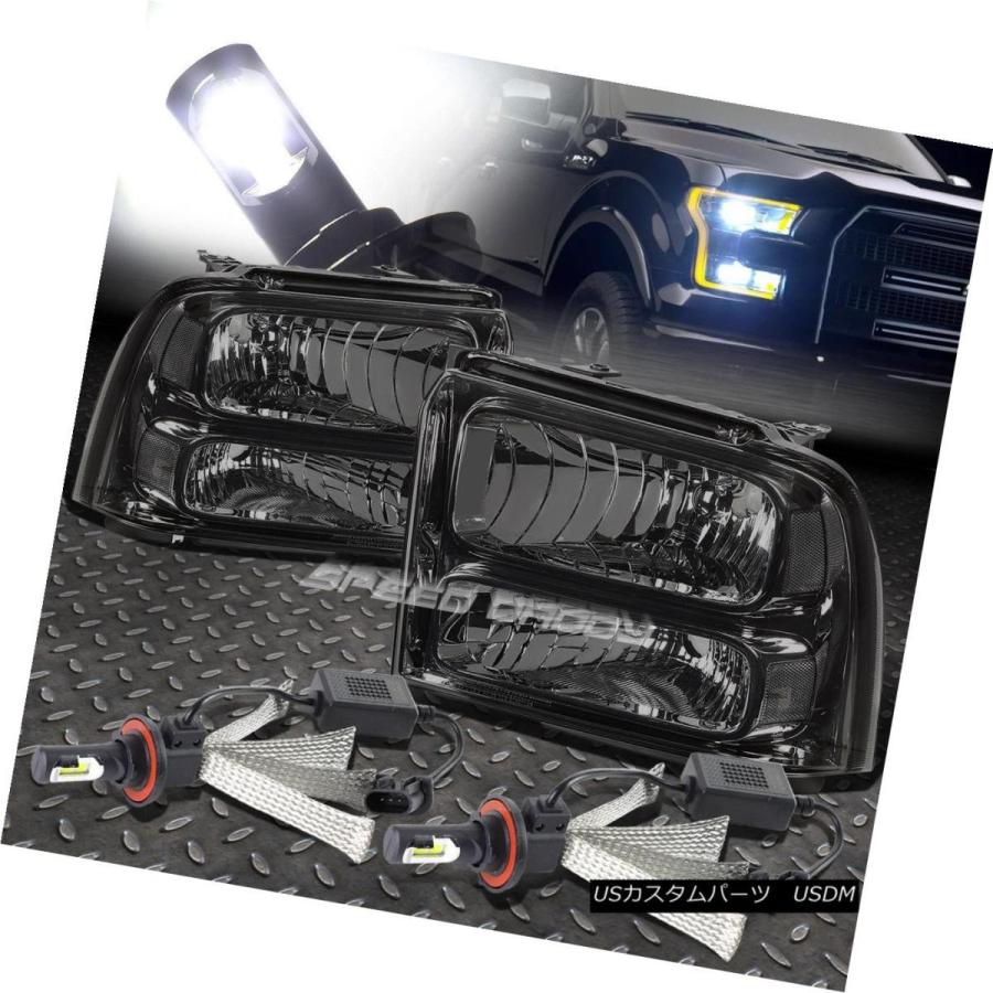 ヘッドライト SMOKED HOUSING HEADLIGHT + CLEA   Rコーナー+ 05-07スーパーライト用60