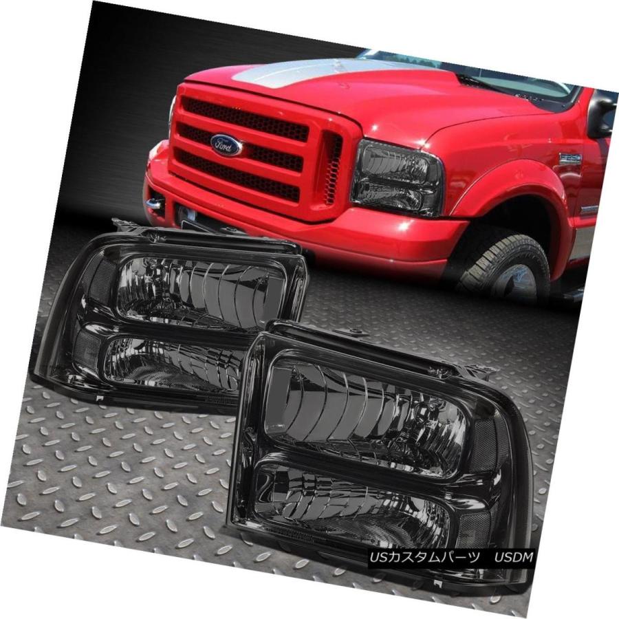 ヘッドライト SMOKED HOUSING HEADLIGHT + CLEA   Rコーナー+ 05-07スーパーライト用60の画像