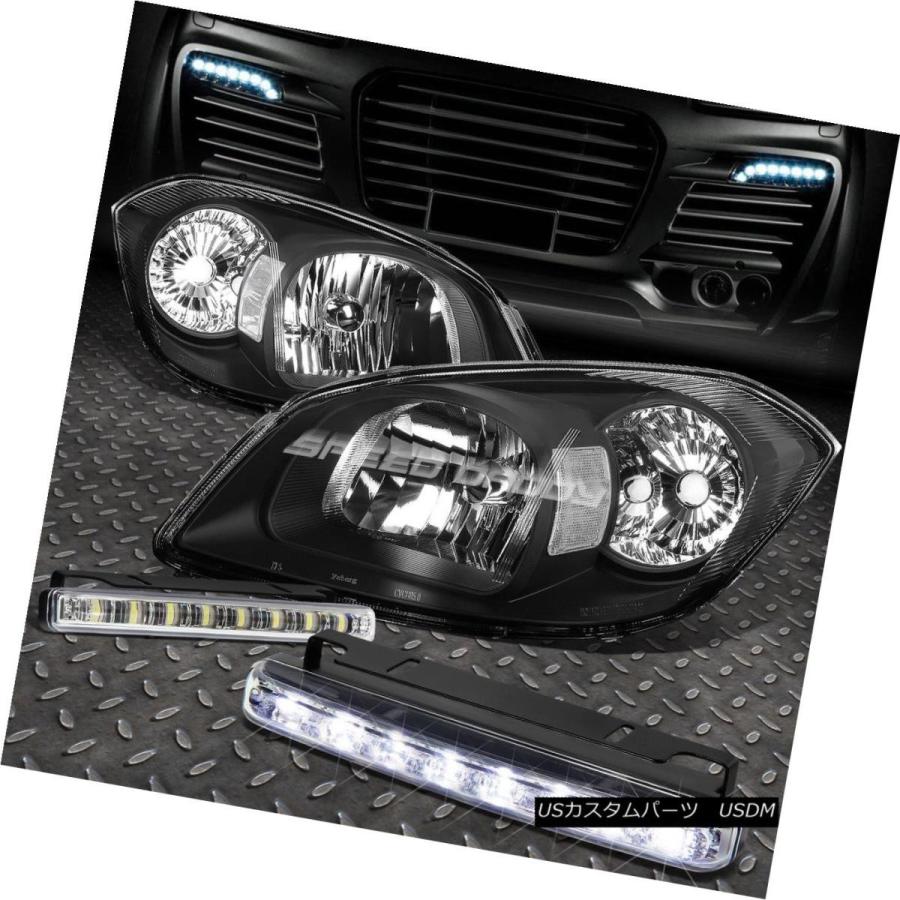 ヘッドライト BLACK HOUSING HEADLIGHT + CLEA   Rコーナー+ 05-10グリル・フォグライト0