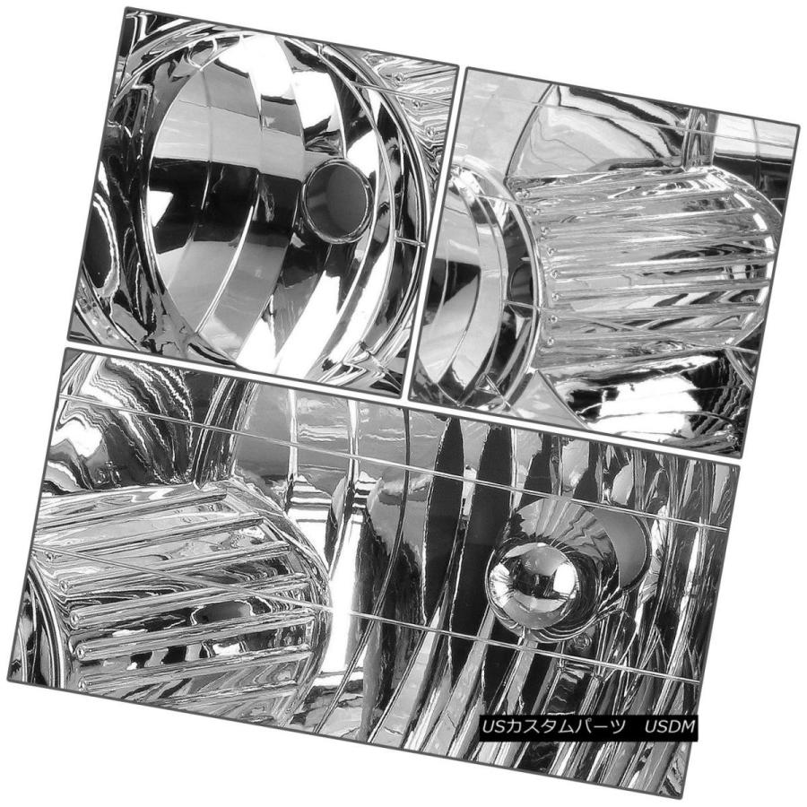ヘッドライト CHROME HOUSING HEADLIGHT + AMBE   Rコーナー+ 02-05探知機用LED SMの画像