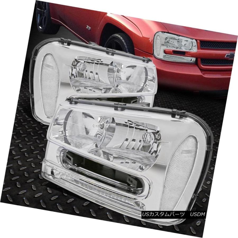 ヘッドライト CHROME CLEAR HEADLIGHT + CLEA   Rコーナーランプ+ 6000K SILM HIDの画像