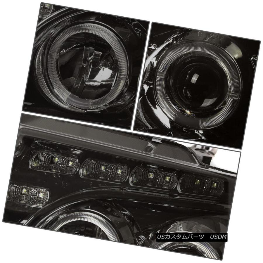 ヘッドライト [DUAL U-HALO] for 2004-2008フォードF150吹き出しプロジェクターヘッドライトW / LED DRL [DUAの画像