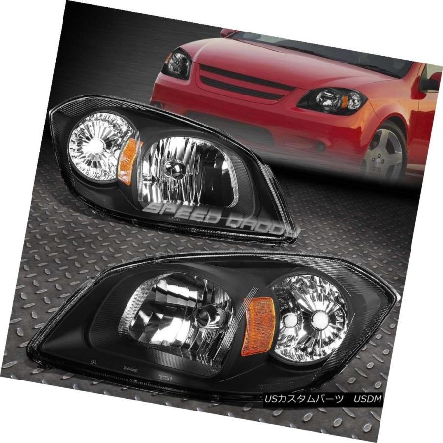 ヘッドライト BLACK HOUSING HEADLIGHT + AMBE   Rコーナーランプ+ 5?10 COBALT /の画像