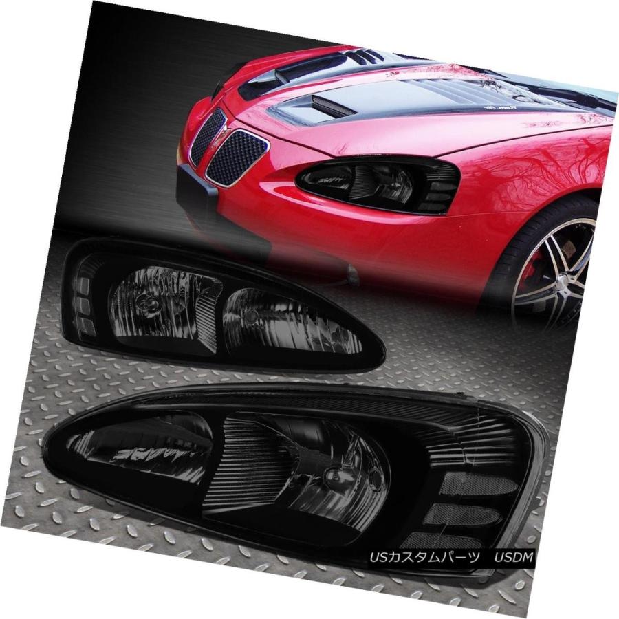 ヘッドライト 2004年?2008年ポンタックグランドプレックスGTペア燻製住宅ヘッドライト/ランプ FOR 2004-2008 PONTIAC GR