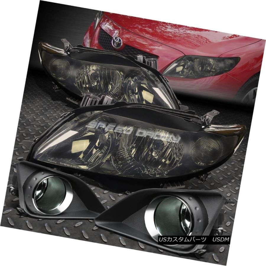 ヘッドライト SMOKED HOUSING HEADLIGHT + AMBE   Rコーナー+フォグライト+ベゼル09-10ト
