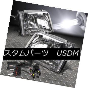 ヘッドライト FOR 93-97 FORD RANGER CHROME HOUSINGヘッドライト+ 900   7 6000