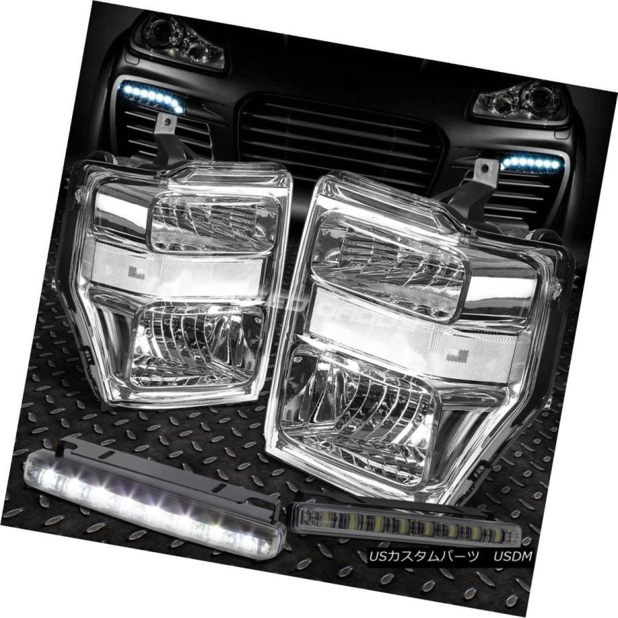ヘッドライト クレアクリアシグナルヘッドライト+バンプ  ER + SMOKED LED FOGライト09-10 SUPERD