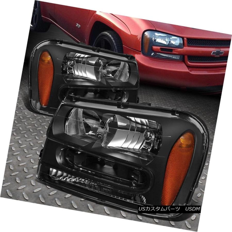 ヘッドライト BLACK CLEAR HEADLIGHT + AMBE   Rコーナーランプ+ 10000K SILM HIDの画像