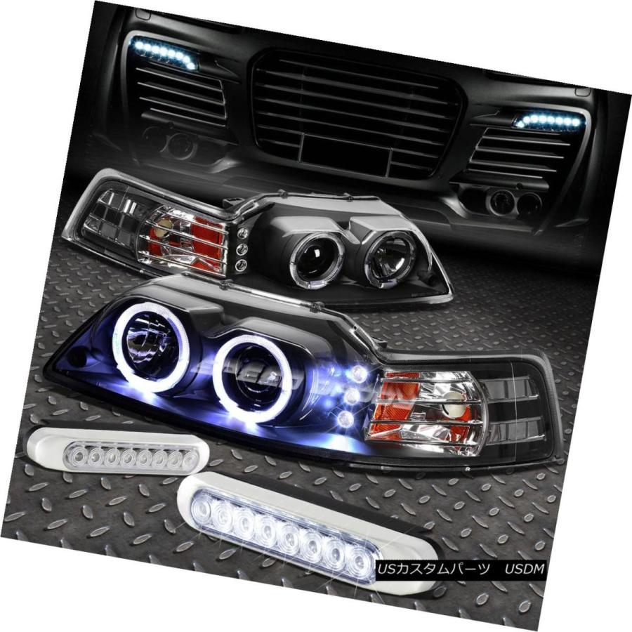 前照灯 BLACK HOUSING HALO LED前照灯+ CORN  \u003cbr /\u003e \u003cbr /\u003e \u003cbr /\u003e ER + 9 自動車-車、バイク、自転車