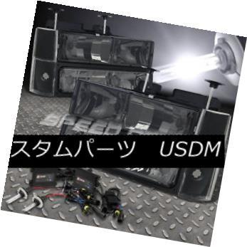ヘッドライト 88-93 GMC C / K 1500/2500スマートヘッドライト+バンパー+  コーナー+ 9006 60