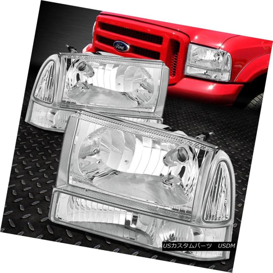 ヘッドライト CHROME HOUSING HEADLIGHT + CLEA   Rコーナー+ 994-04スーパーライト用6の画像