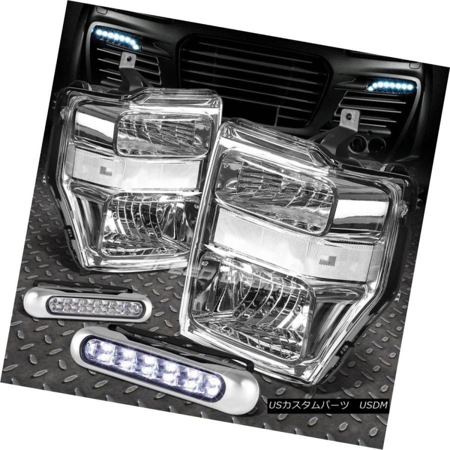 ヘッドライト CHROME HOUSING HEADLIGHT + CLEA   Rシグナル+ 08-10スーパーライト用LE