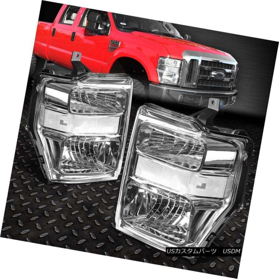 ヘッドライト CHROME HOUSING HEADLIGHT + CLEA   Rシグナル+ 08-10スーパーライト用LEの画像
