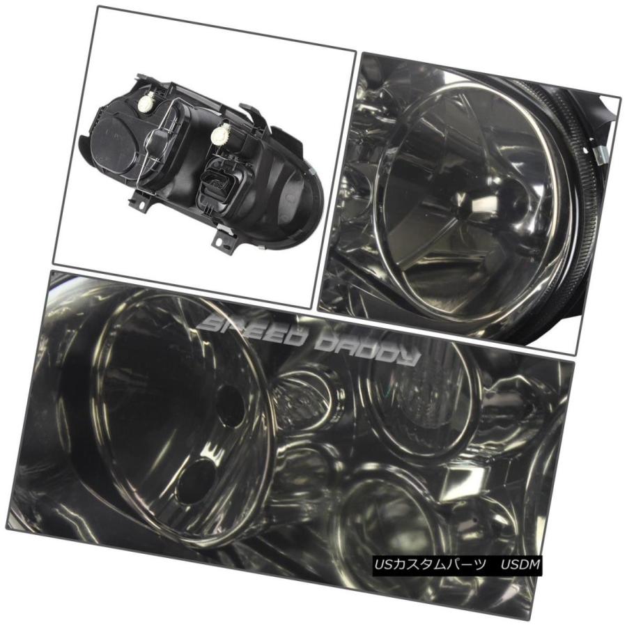 ヘッドライト 煙草の木製レンズのヘッドライト+ 6000   99-06ゴルフMK4用KホワイトLEDシステム SMOKEDの画像