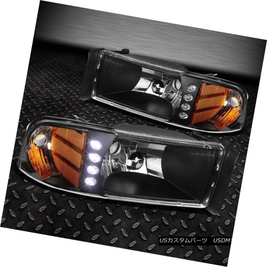ヘッドライト BLACK HOUSING 1PCヘッドライト+ CORN  ER + WHITE LED 9004 HID W / FANの画像