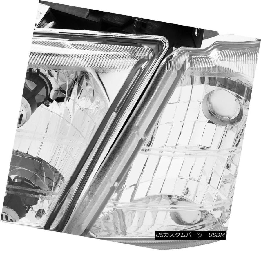 ヘッドライト CHROME HEADLIGHT + CLEA   Rサイドライト+ 97-05ベンチャー/シルホー用6000Kの画像