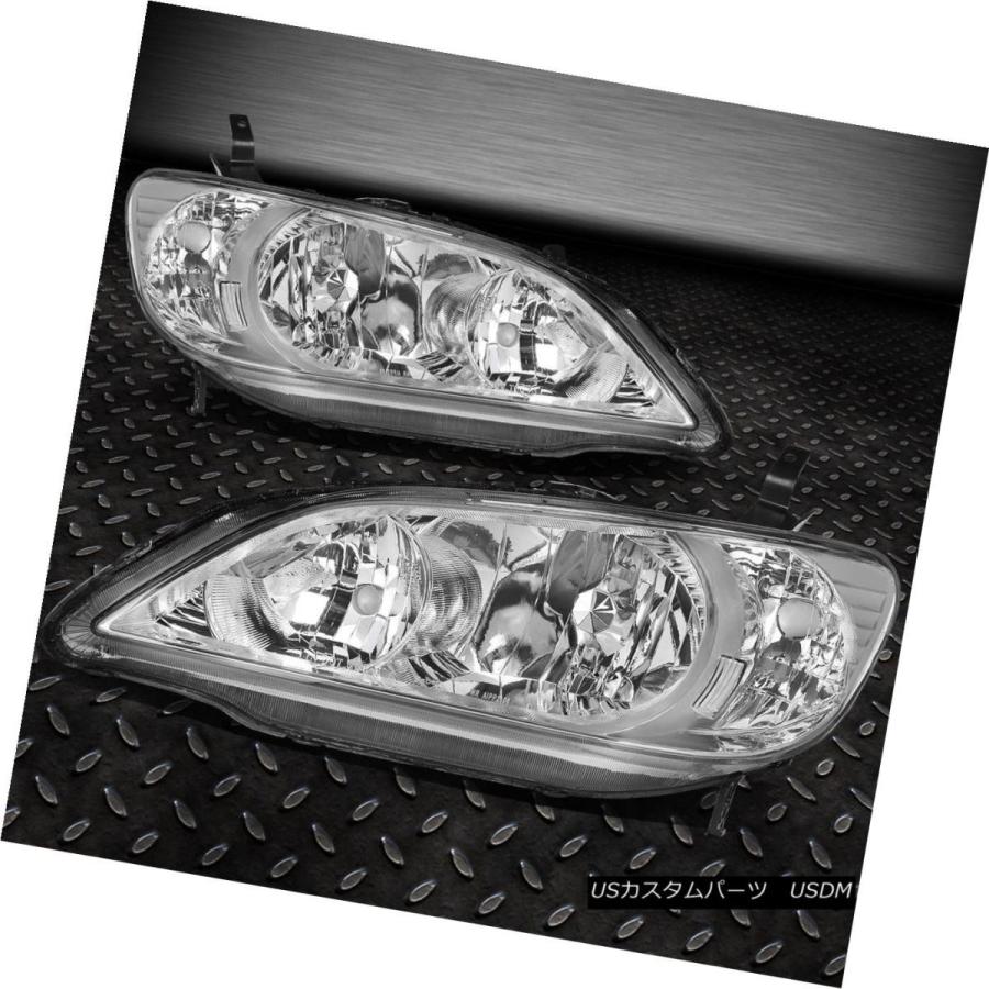ヘッドライト CHROME HOUSING HEADLIGHT + CLEA   Rコーナー+ 04000 CIVIC用600の画像