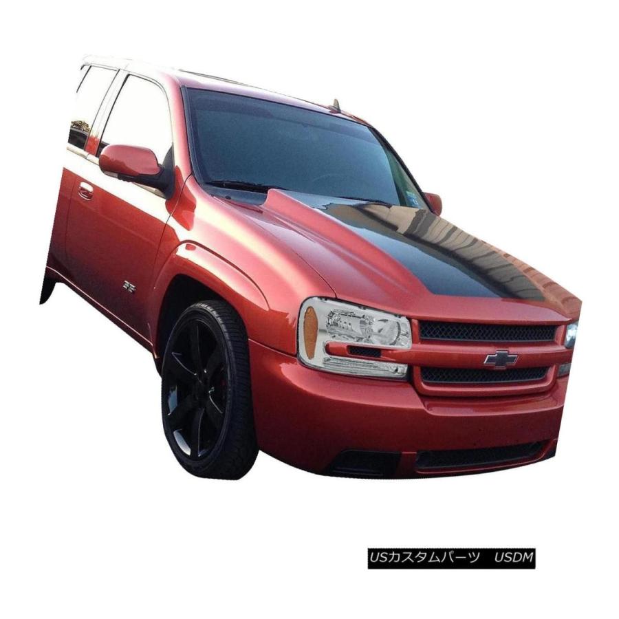 ヘッドライト CHROME HOUSING HEADLIGHT + AMBE   Rコーナー+ 02-09ブレイザー用6000の画像