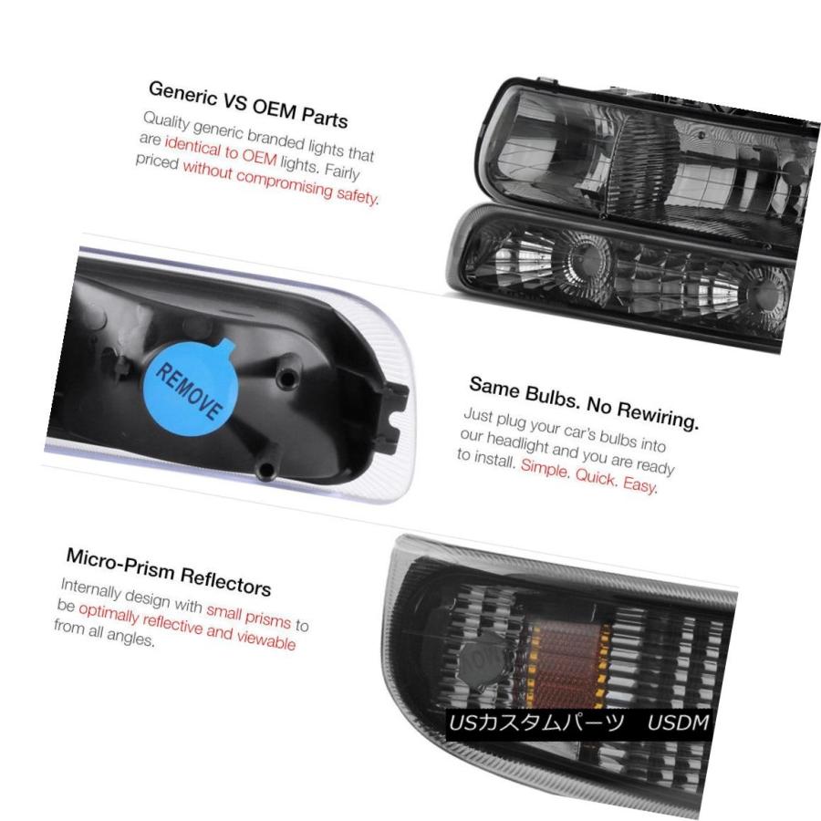 ヘッドライト 00-06シボレー郊外Z71レッド第3ブレーキライトfoglightsパーキングライトヘッドランプ 00-06 Chevy Suburbの画像