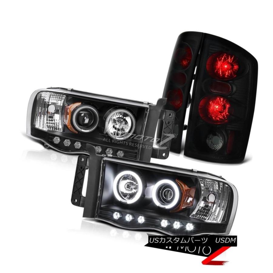 ヘッドライト 2002-2005ダッジ・ラム・トラックCCFL Halo LED 
