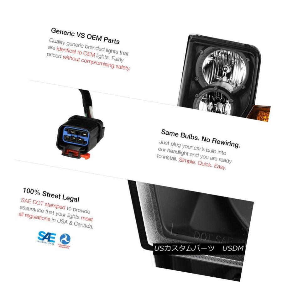 ヘッドライト [CREE LED Bulb Installed] 06-10ジープコマンダー