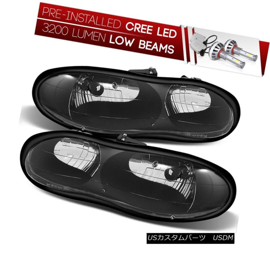 前照灯 [CREE LED Bulbを据えつける] 98-0   2シボレーカマロブラック取り替えっこ前照灯協議会 自動車-車、バイク、自転車-その他ライト
