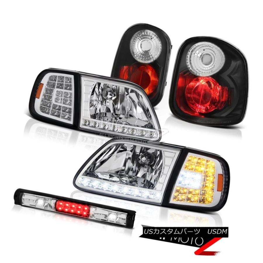 前照灯 SMDヘッドライトテールブレーキランプハイストップLED 97-00 F150 Flaresideハーレーダビッドソン SMD Head 自動車-ライト、レンズ-車、バイク、自転車