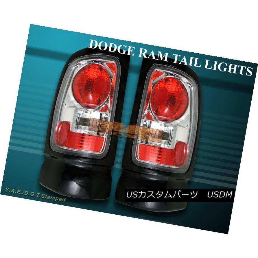 テールランプ 1994-2001ドッジランダムアクセス記憶装置ブレーキランプテールライトクローム1500 2500 3500 1994-2001 DODGE ランダムアクセス記憶装置 B ライト、レンズ-車、バイク、自転車