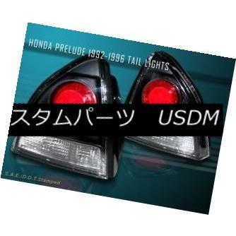 テールライト 1992-1996 HONDA PRELUDE ALTEZZAテールライトコープ2 DOOR JDM BLACK 1992-1996 H
