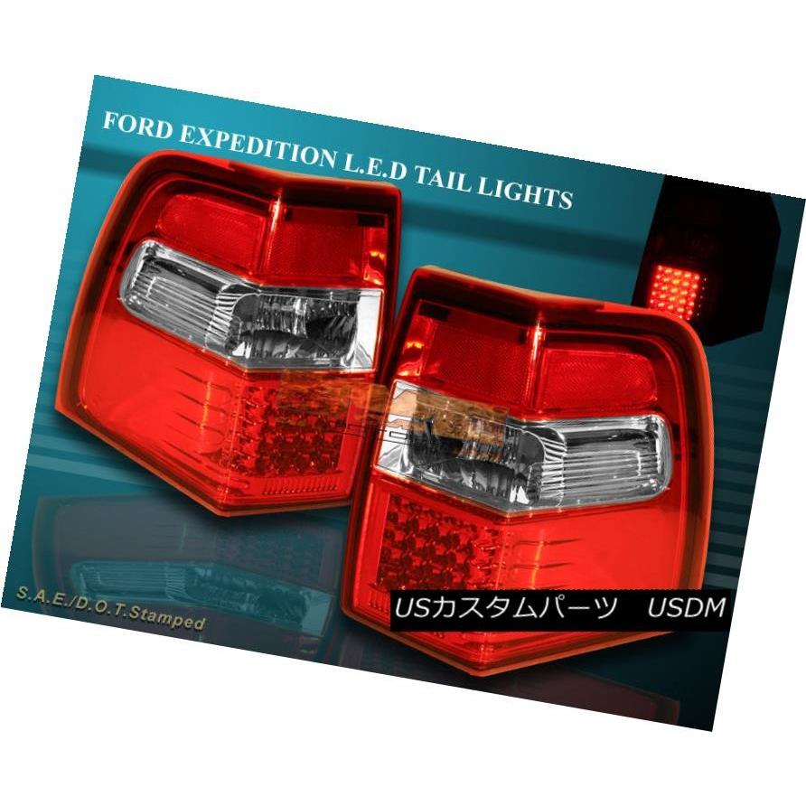 テールライト 07-11 FORD EXPEDITION L.E.DテールライトREDブレーキランプアセンブリ 07-11 FORD EXPEDITI