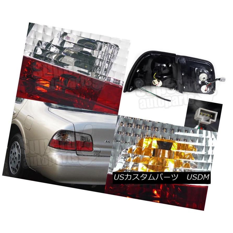テールライト 1995-1996 Maxima 4本テールライトブレーキランプレッドクリア For 1995-1996 Maxima 4pcs Tai_1