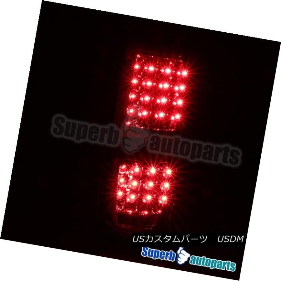 テールライト 2009-2014フォードF150ピックアップLEDリアブレーキランプテールライトターンシグナルレッドペア 2009-2014 Fordの画像
