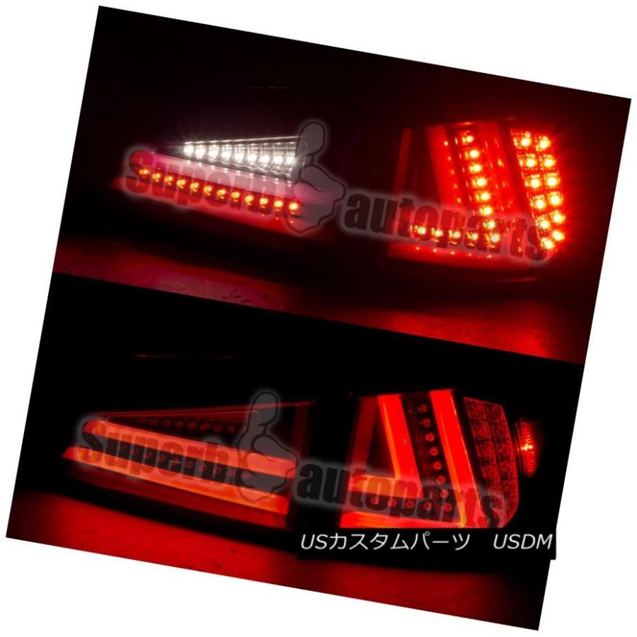 テールライト 2006  -  2008年レクサスIS250 IS350 LEDテールライトブレーキランプブラック 2006-2008 Lexus Iの画像