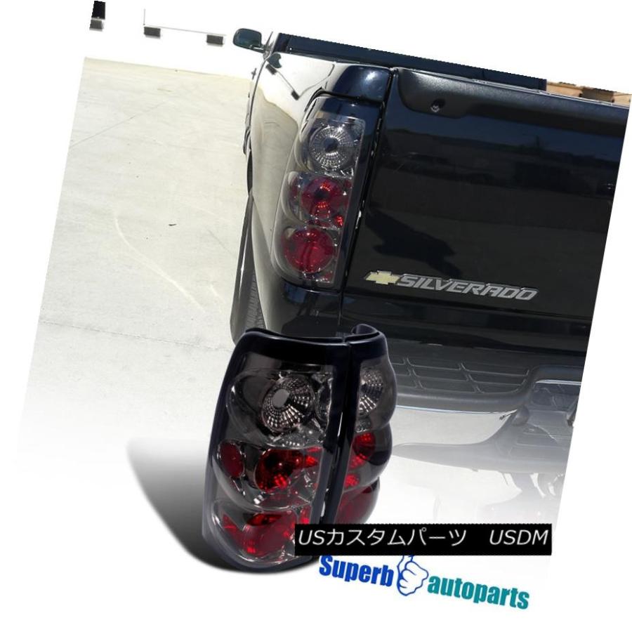 テールランプ 1999-2002シボレーシルバラードフリートサイドテールブレーキライトスモークレンズ 1999-2002 Chevy Silverad その他ライト-自動車
