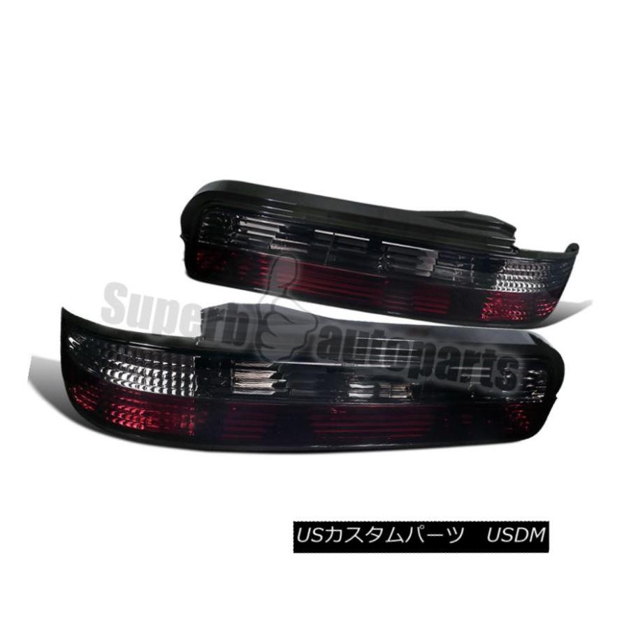 テールライト 1989-1994年に240SX S13クーペテールライトレッドスモーク For 1989-1994 240SX S13 Coupe T