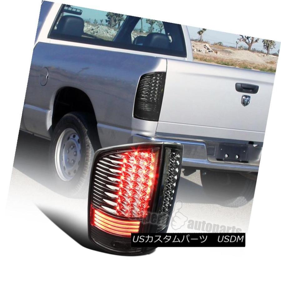 テールライト 2002-2006 Dodge Ram 1500/2500/3500 LEDテールライトブレーキランプスモークレンズ 2002-2006
