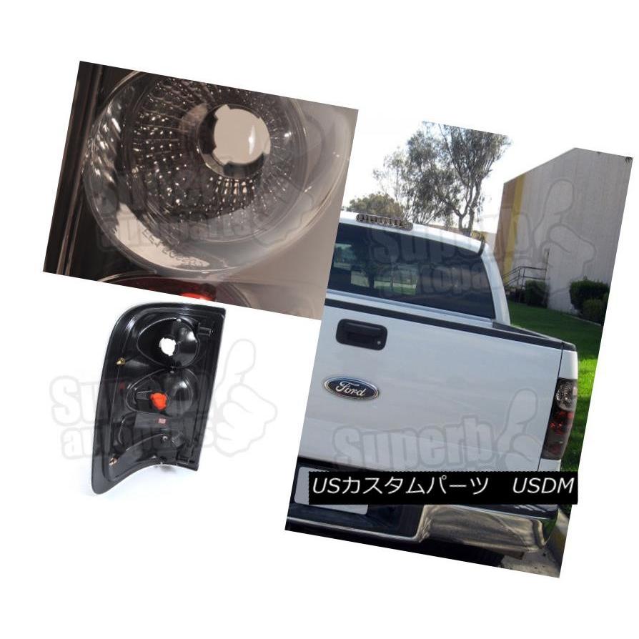 テールライト 2004-2008フォードF150スタイライドテールランプ+ LED第3回第3ブレーキライトスモーク 2004-2008 Ford F1_1