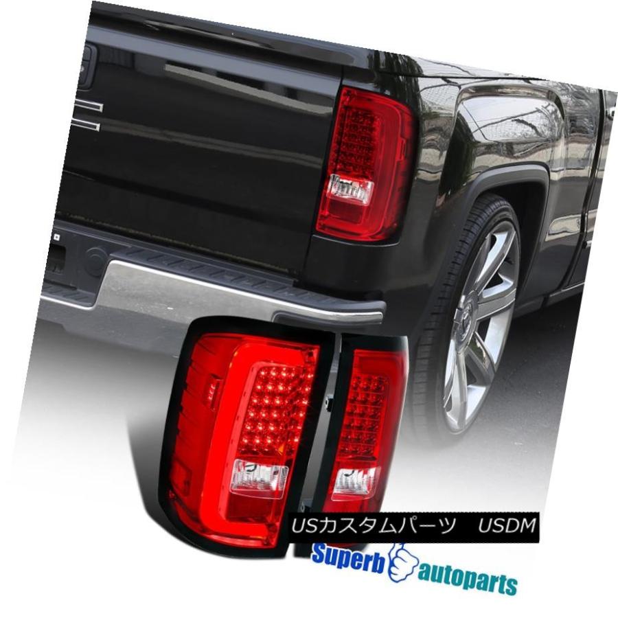 テールライト 2014-2017 GMC Sierra 1500 2500HD 3500HD LEDテールランプブレーキストップライト赤 2014-2