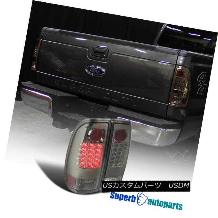 テールライト 1997-2003フォードF150 F250 Styleside LEDテールブレーキライトスモーク 1997-2003 Ford F1
