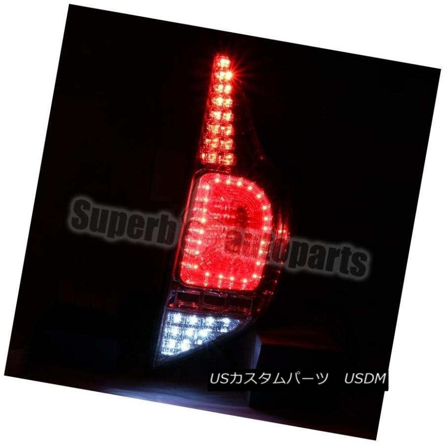 テールライト 2012年?2014年Toyota Prius CフルLEDリアテールブレーキライトクローム/クリア 2012-2014 Toyotaの画像