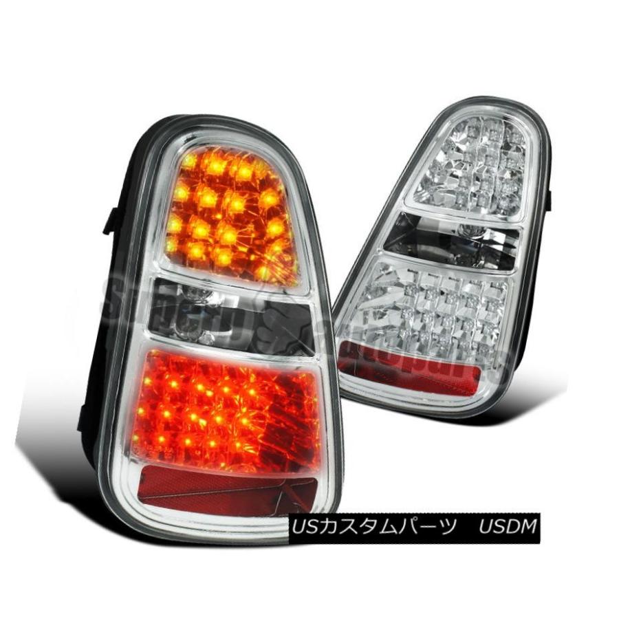 テールライト 2005-2006ミニクーパーS LEDテールライトリアブレーキ信号クローム 2005-2006 Mini Cooper S LED T