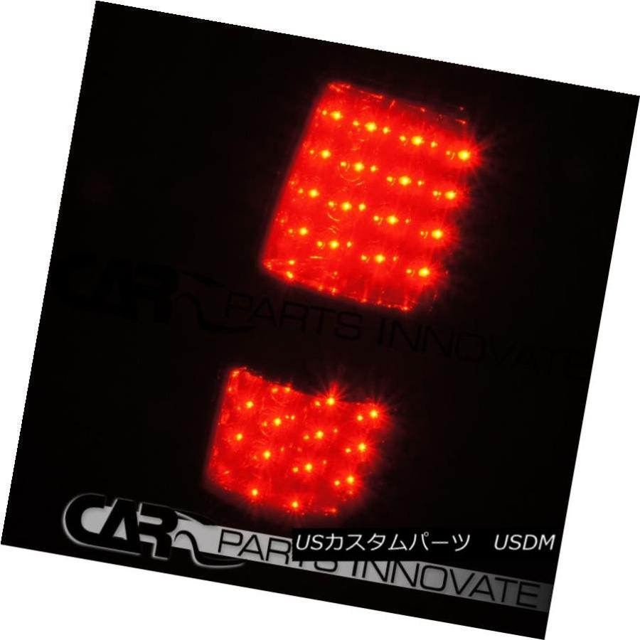 テールライト 2009-2014フォードF150ピックアップトラックスモークLEDテールライトリアブレーキランプペア 2009-2014 Ford Fの画像