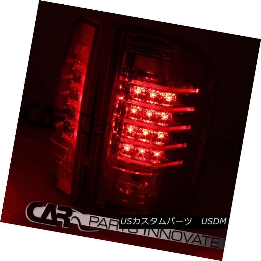 テールライト 07-14 Chevy Silverado 1500 2500 3500ピックアップレッドLEDテールライトリアランプペア 07-14の画像