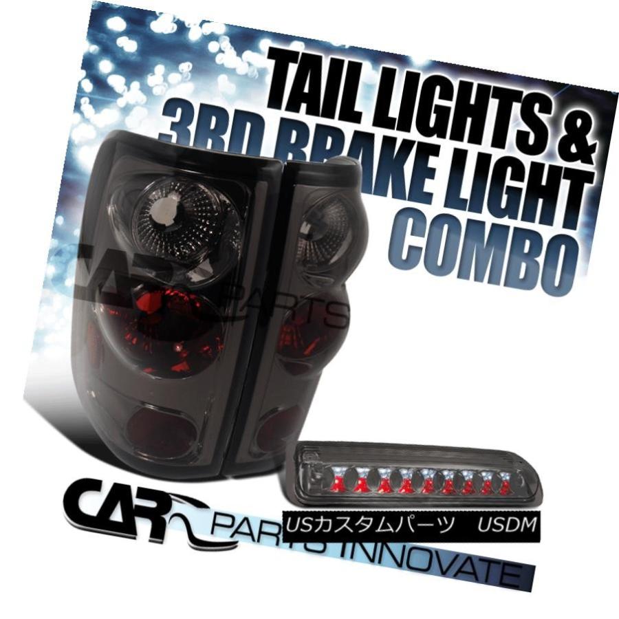 テールライト 2004-2008 Ford F150 Styleside煙テールライト+ LED 3番目のブレーキランプ 2004-2008 Ford