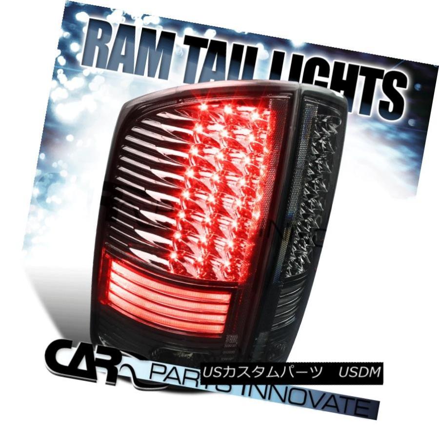 テールライト 2002-2006 Dodge Ram 1500/2500/3500スモークレンズLEDテールライトリアランプペア 2002-2006