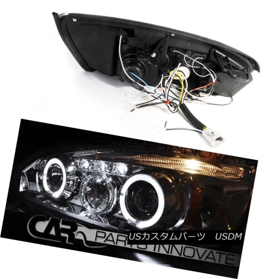 テールライト 04-07 Chevy Malibu Chrome Halo LEDプロジェクターヘッドライト+ Cle  aの画像