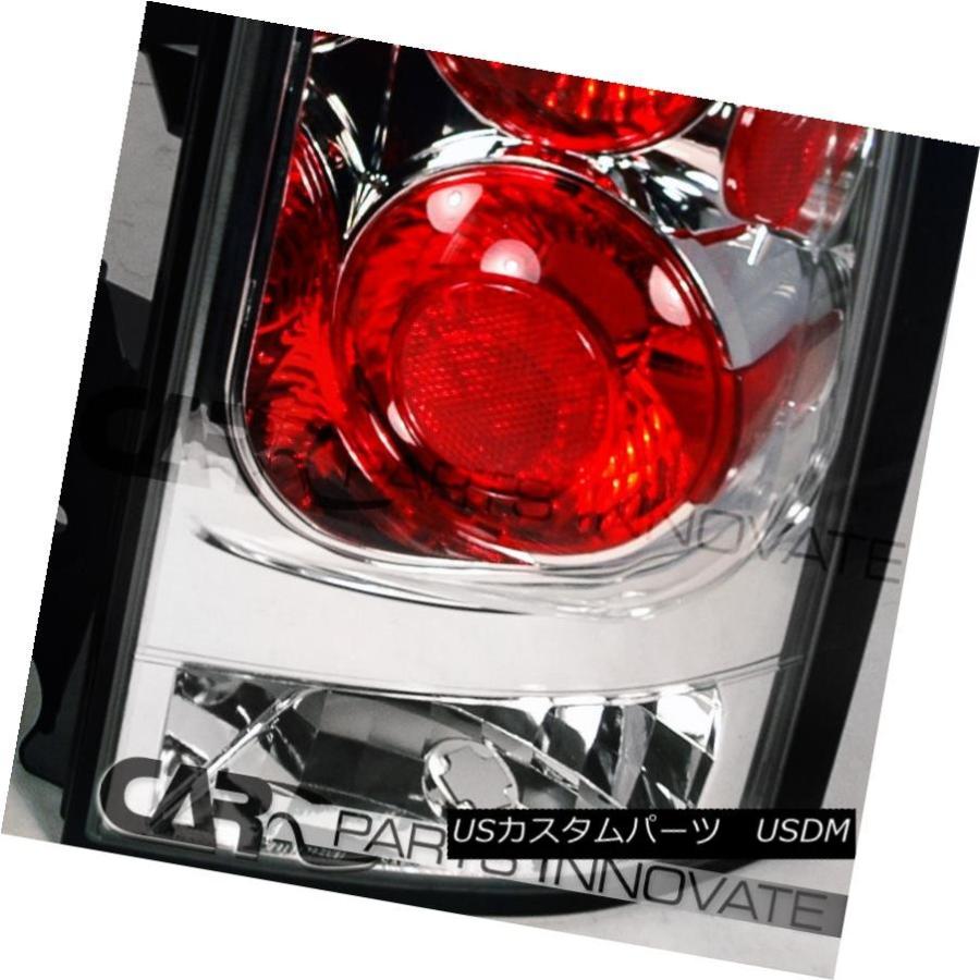 テールライト 日産用05-15武者用パーキングテールライトブレーキストップリアライトクロームクリア For Nissan 05-15 Armada P_2