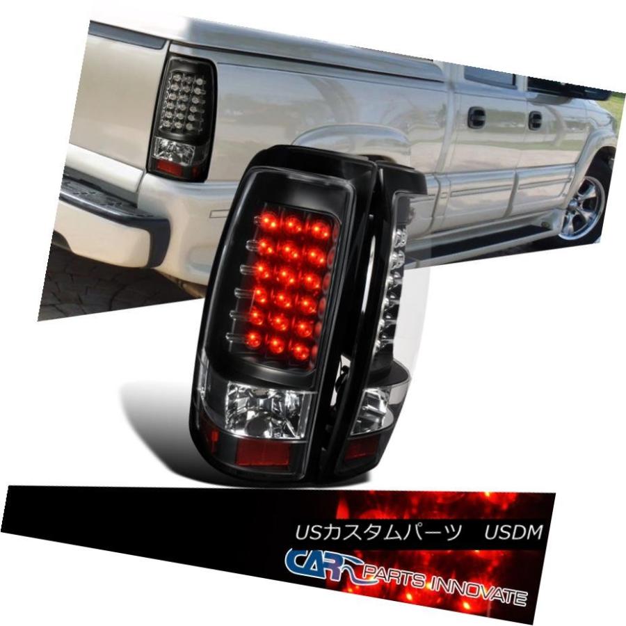 テールライト 2003-2006 Silverado LEDブラックテールライトリアブレーキランプ 2003-2006 Silverado LED B