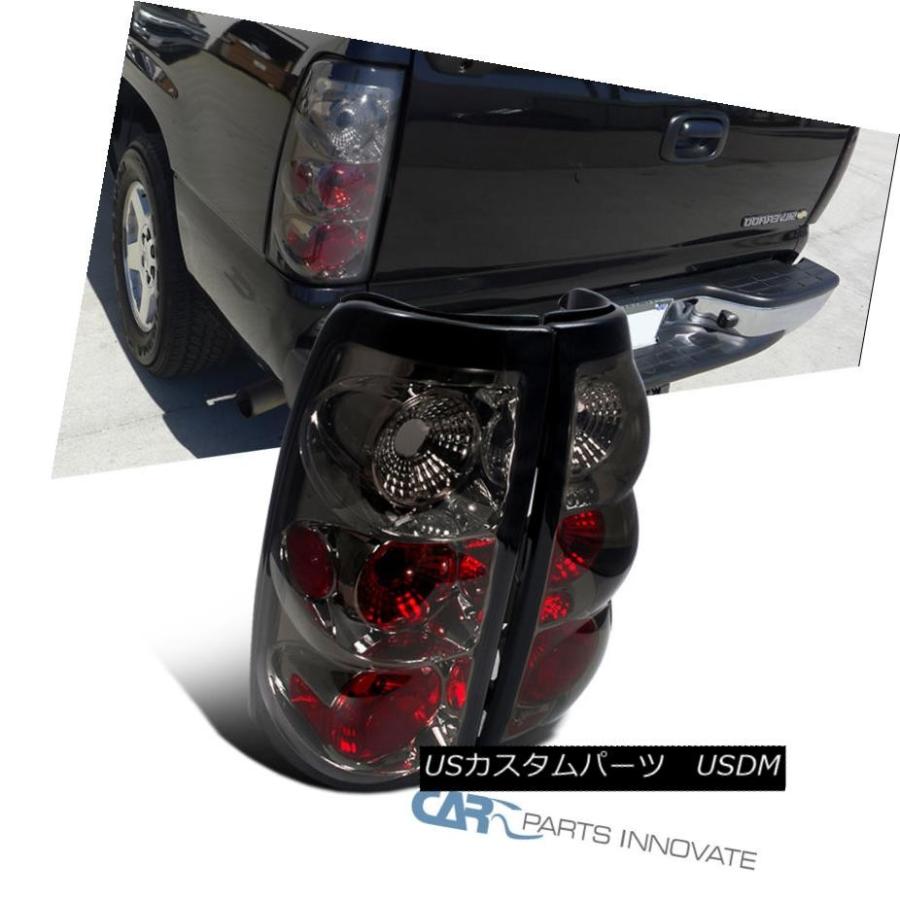 テールランプ 1999-2003 Chevy Silverado Fleetsideピックアップスモークテールライトリアブレーキランプ 1999-20 車、バイク、自転車-自動車